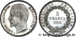 5 francs Louis-Napoléon, J.J. BARRE 1852 Paris F.328/1 MS 