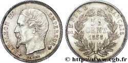 50 centimes Napoléon III, tête nue 1858 Paris F.187/9