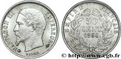 50 centimes Napoléon III, tête nue 1860 Strasbourg F.187/14