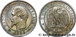 Un centime Napoléon III, tête nue 1856 Marseille F.102/31
