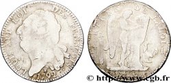 LOUIS XVI (MONARQUE CONSTITUTIONNEL)  Écu dit  au génie , légende FRANÇOIS 1792 Limoges TB/B