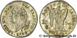 LOUIS XVI 15 sols dit &nbsp;au génie&nbsp;, type FRANÇOIS 1791 Paris fVZ