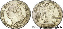 LOUIS XVI (MONARQUE CONSTITUTIONNEL)  15 sols dit  au génie , type FRANÇOIS 1792 Limoges TTB