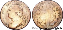 LOUIS XVI (MONARQUE CONSTITUTIONNEL)  12 deniers dit &nbsp;au faisceau&nbsp;, type FRANCOIS 1792 Lyon