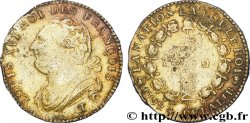 LOUIS XVI (MONARQUE CONSTITUTIONNEL)  12 deniers dit  au faisceau , type FRANÇOIS 1792 Nantes TTB