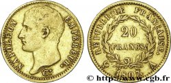 20 francs or Napoléon tête nue, type transitoire 1807 Paris F.514/1