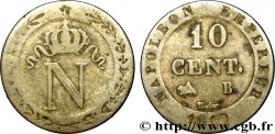 10 cent. à l&nbsp;N couronnée 1810 Rouen F.130/20