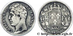 1/2 franc Charles X 1826 Perpignan F.180/11