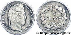 1/4 franc Louis-Philippe 1831 Toulouse F.166/9 VF 