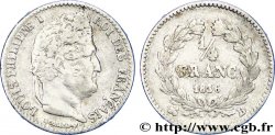 1/4 franc Louis-Philippe 1836 Rouen F.166/60 TB 