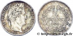 1/4 franc Louis-Philippe 1836 Strasbourg F.166/61