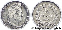 1/4 franc Louis-Philippe 1842 Bordeaux F.166/91