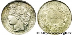 2 francs Cérès, IIe République 1850 Paris F.261/4 fST 