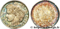 20 centimes Cérès, IIe République 1850 Strasbourg F.146/4 SUP 