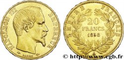 20 francs or Napoléon III, tête nue 1858 Paris F.531/13 XF 