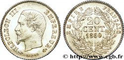 20 centimes Napoléon III, tête nue 1860 Paris F.148/14 SPL 