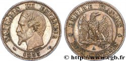 Deux centimes Napoléon III, tête nue 1853 Paris F.107/1 XF 