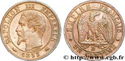 Un centime Napoléon III, tête nue 1853 Lyon F.102/4 SUP 