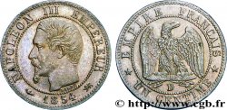 Un centime Napoléon III, tête nue 1854 Lyon F.102/12