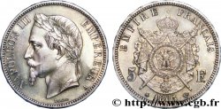 5 francs Napoléon III, tête laurée 1863 Paris F.331/5 SUP 