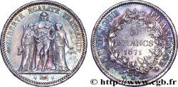 5 francs Hercule 1871 Paris F.334/2 BB 
