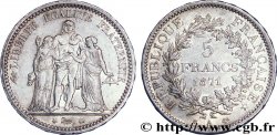 5 francs Hercule 1871 Paris F.334/3 SUP 