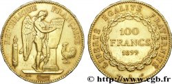 100 francs or Génie, tranche inscrite en relief Dieu protège la France 1899 Paris F.552/12