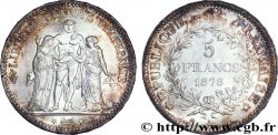 5 francs Hercule 1876 Paris F.334/17 SUP 