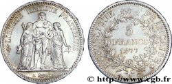 5 francs Hercule 1877 Paris F.334/19