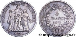 5 francs Hercule 1878 Paris F.334/21 TTB 