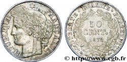 50 centimes Cérès, Troisième République 1872 Paris F.189/3 SUP 
