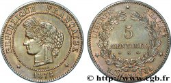 5 centimes Cérès 1875 Bordeaux F.118/12 SUP 