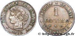 1 centime Cérès 1872 Bordeaux F.104/2 TTB 