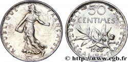 50 centimes Semeuse 1905  F.190/12 fST 