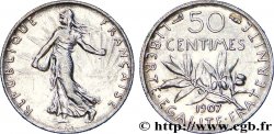 50 centimes Semeuse 1907  F.190/14 XF 