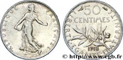 50 centimes Semeuse 1913  F.190/20 AU 