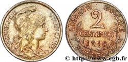 2 centimes Daniel-Dupuis 1916  F.110/18 SUP 