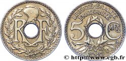 5 centimes Lindauer, petit module 1923 Poissy F.122/7