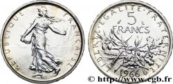 5 francs Semeuse, argent 1966 Paris F.340/10