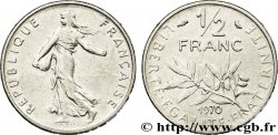 1/2 franc Semeuse 1970 Paris F.198/9 SS 