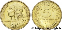 5 centimes Marianne 1966 Paris F.125/2 SUP 