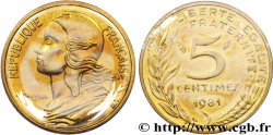 5 centimes Marianne 1981 Pessac F.125/17 FDC 
