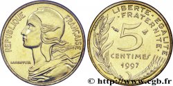 5 centimes Marianne, BU (Brillant Universel) 1997 Pessac F.125/40 MS 