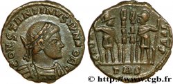 COSTANTINO II Centenionalis ou nummus, imitation AU