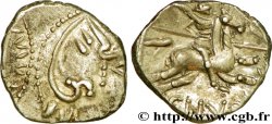 VALLÉE DU RHÔNE Denier au cavalier de la Vallée du Rhône, ROVV CN.VOL, coin de droit à empreintes multiples