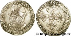 HENRY III Franc au col plat 1583 Bordeaux