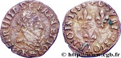 HENRI III Double tournois, 2e type de Bordeaux 1588 Bordeaux