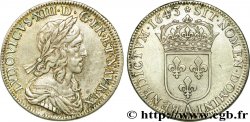 LOUIS XIII Demi-écu, buste drapé et cuirassé (2e buste de Jean Warin) 1643 Paris, Monnaie de Matignon