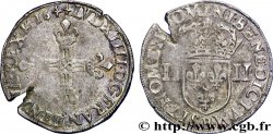 LOUIS XIV &nbsp;THE SUN KING&nbsp; Quart d&nbsp;écu, 1er type 1644 Rouen