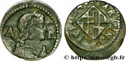 ESPAGNE - COMTÉ DE BARCELONE - LOUIS XIV LE GRAND OU LE ROI SOLEIL Ardit ou demi-sizain 164[8] Barcelone